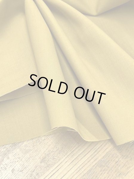 画像4: 生地：やや薄手ウール100％無地（からし） (4)