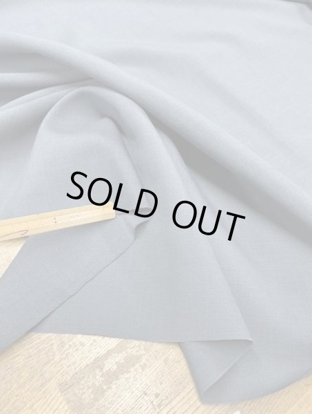 画像5: 生地：やや薄手ウール100％無地（ブルーグレー） (5)