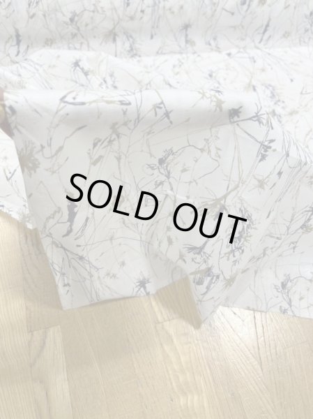 画像7: 生地:手書き風綿60ローン(白) (7)