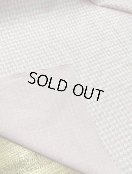 画像3: 生地:千鳥格子柄綿ジャガードニット(ピンク) (3)