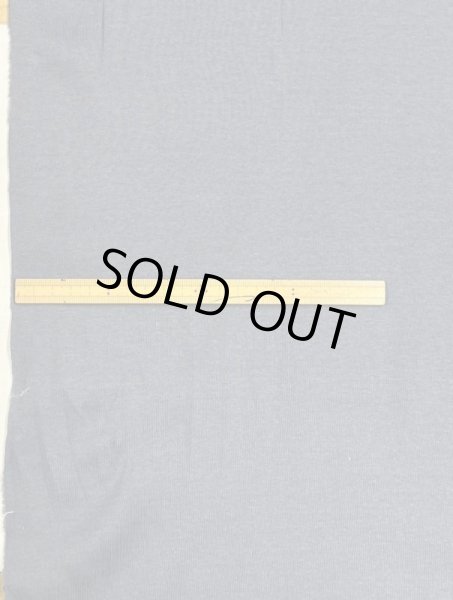 画像3: 生地:綿100%フライスニット(グレーネイビー) (3)