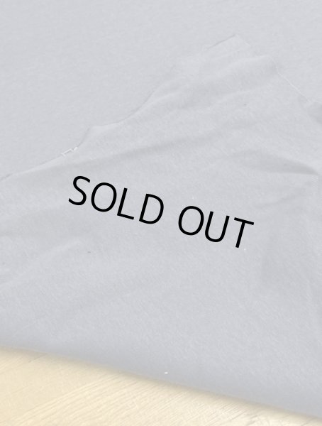 画像4: 生地:綿100%フライスニット(グレーネイビー) (4)