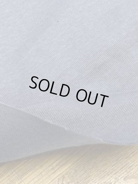 画像5: 生地:綿100%フライスニット(グレーネイビー) (5)