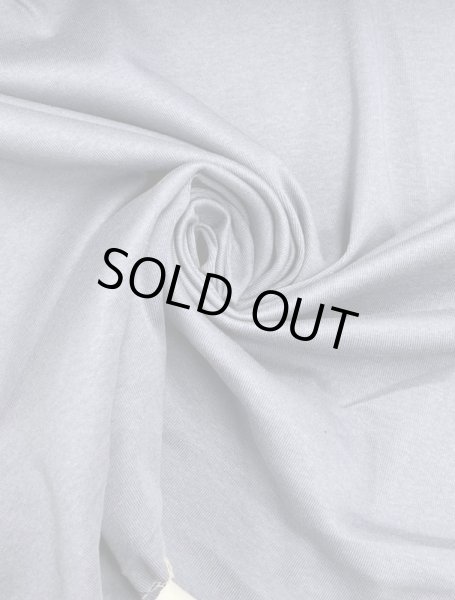 画像7: 生地:綿100%フライスニット(グレーネイビー) (7)