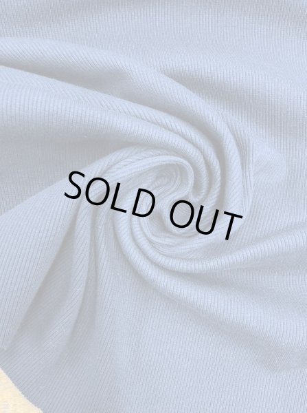 画像6: 生地:綿スパンテレコ(紺) (6)