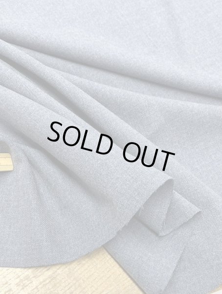 画像5: 生地:ポリエステルストレッチ(くすみデニムブルー) (5)