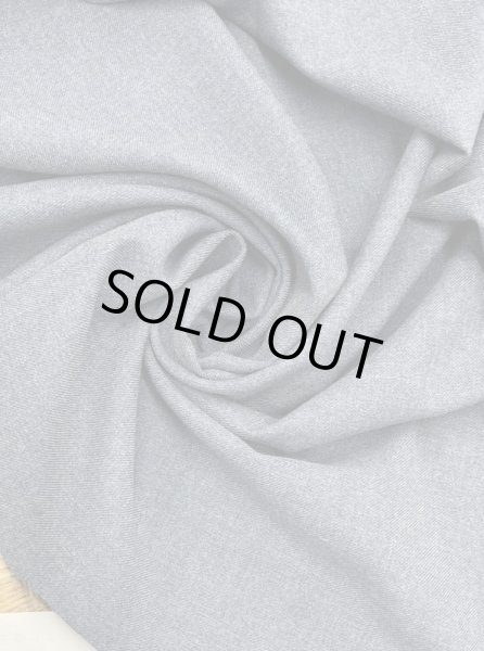 画像6: 生地:ポリエステルストレッチ(くすみデニムブルー) (6)