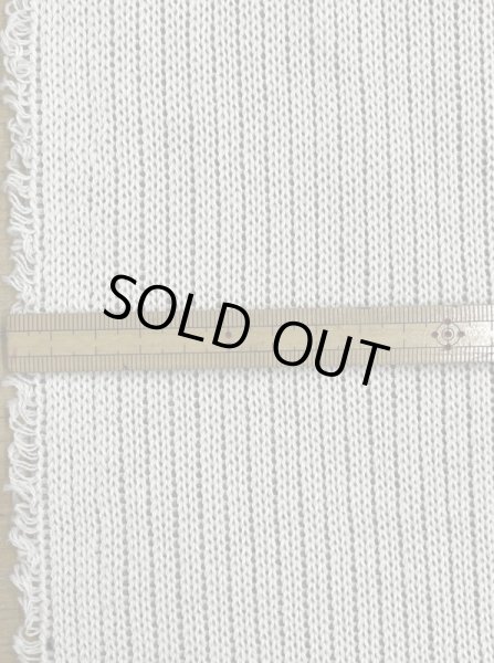 画像3: 生地:綿100%ローゲージ接結ニット(キナリ/グレ―) (3)