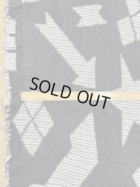 画像2: 生地：綿100％ジャガード織りニット（黒） (2)