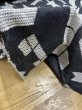 画像7: 生地：綿100％ジャガード織りニット（黒） (7)
