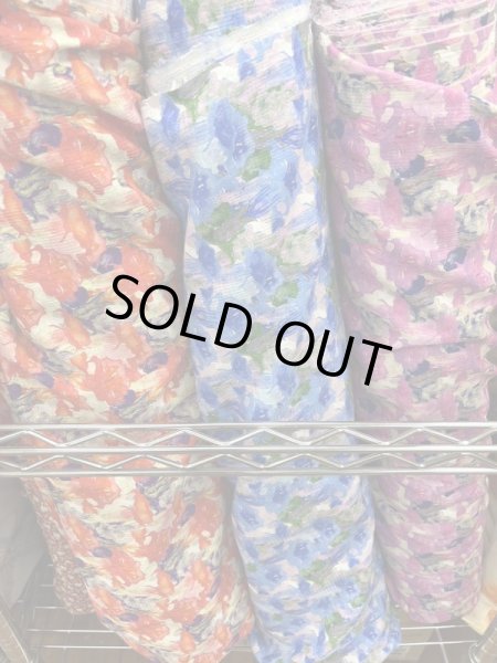 画像8: 生地：綿100％花柄プリント（ピンク） (8)