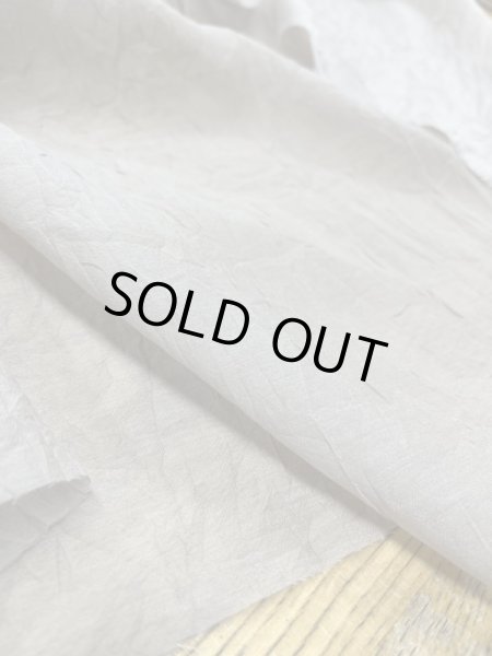 画像8: 生地:ポリ100%シアー素材シワ加工(ベージュ) (8)