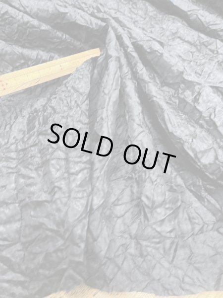 画像5: 生地:ポリ100%シアー素材シワ加工(黒) (5)