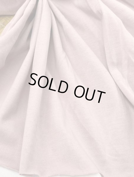 画像5: 生地:薄手綿100%天竺ニット(くすみピンク) (5)