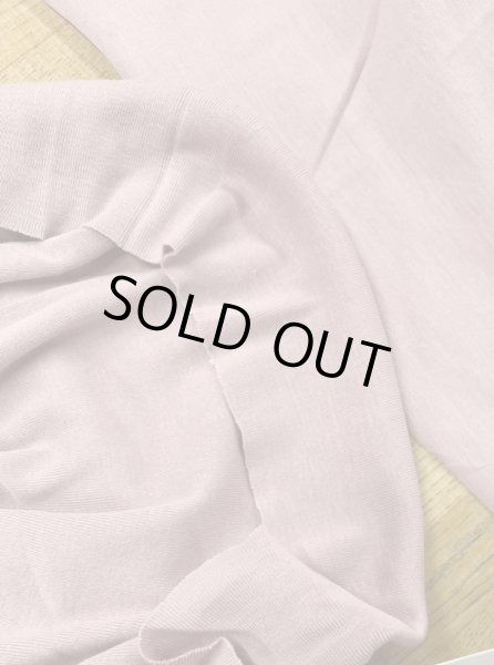 画像8: 生地:薄手綿100%天竺ニット(くすみピンク) (8)