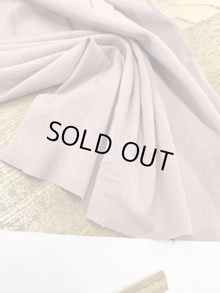 画像5: 生地:綿100%フライスニット(くすみピンク) (5)