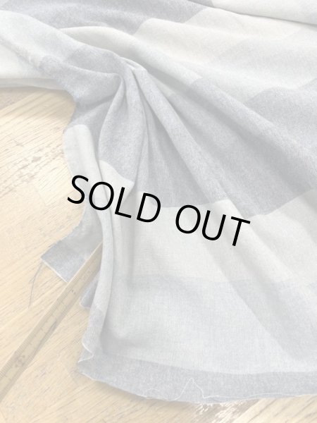 画像5: 生地:綿100%3色太ボーダー柄ダンガリー (5)