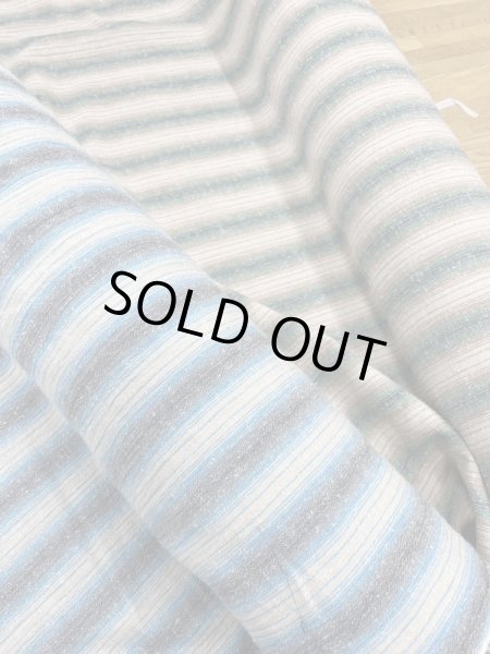 画像8: 生地:綿100%ストライプ(茶緑系) (8)