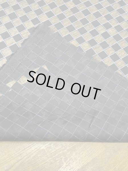 画像3: 生地：ポリエステル100％シアー素材格子柄（黒） (3)