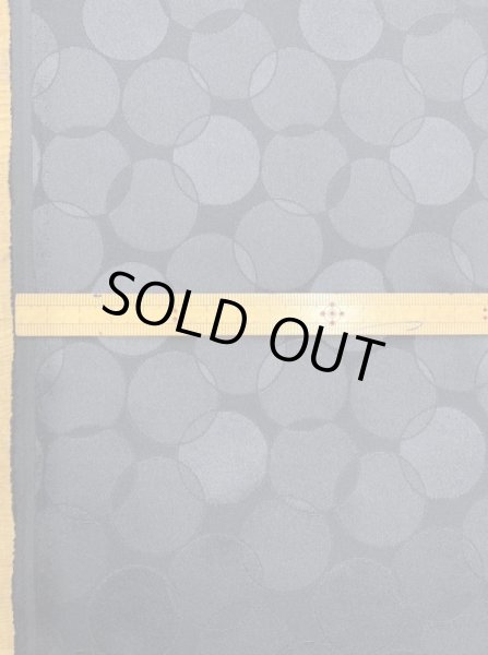 画像2: 生地：ポリストレッチサテンジャガード織り（紺） (2)