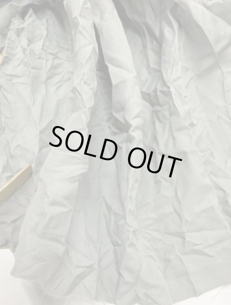 画像5: 生地：シワ加工ポリエステル100％ツイル（グレーグリーン） (5)