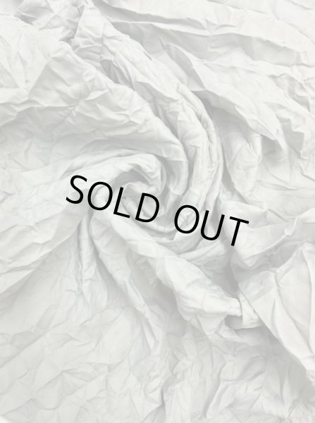 画像6: 生地：シワ加工ポリエステル100％ツイル（グレーグリーン） (6)