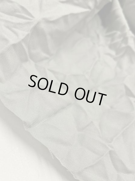 画像7: 生地：シワ加工ポリエステル100％ツイル（グレーグリーン） (7)