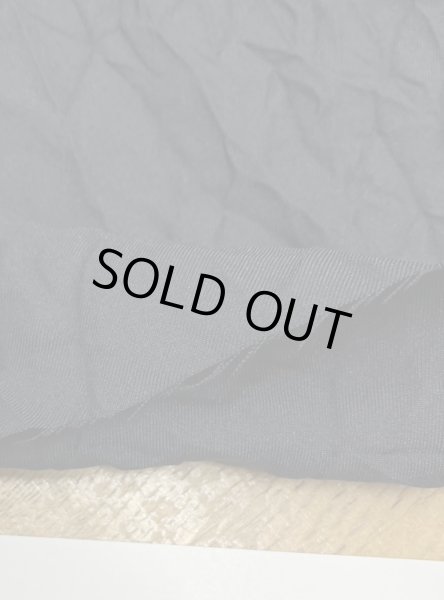 画像4: 生地：シワ加工ポリエステル100％ツイル（黒） (4)