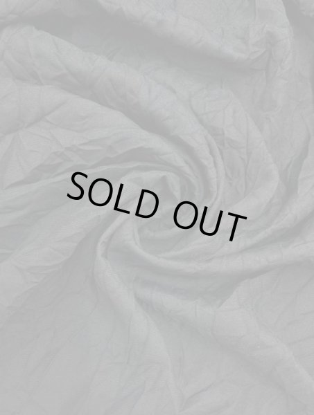 画像6: 生地：シワ加工ポリエステル100％ツイル（黒） (6)