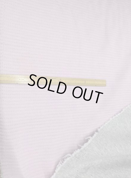 画像2: 生地：針抜きダブルフェイスキルトニット（グレー／ピンク） (2)