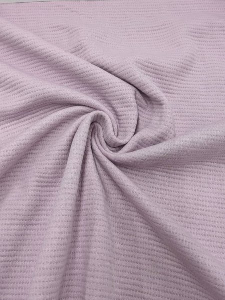 画像5: 生地:針抜きダブルフェイスキルトニット(グレー/ピンク) (5)