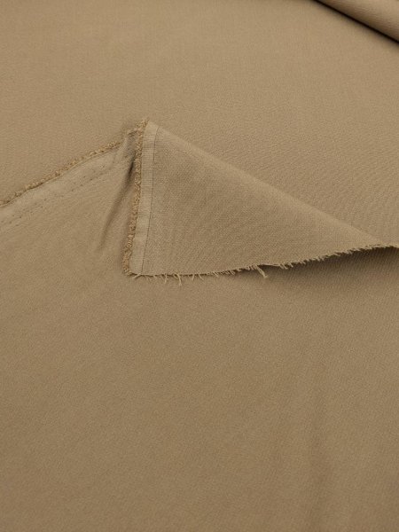 画像3: 生地:ダブルクロス2WAYポリエステルストレッチ(モカベージュ) (3)