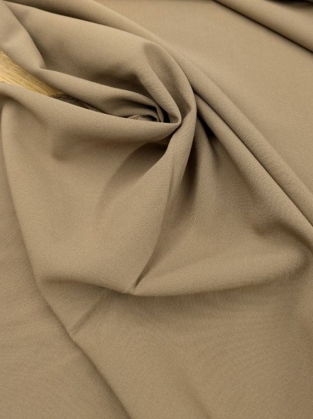 画像5: 生地:ダブルクロス2WAYポリエステルストレッチ(モカベージュ) (5)