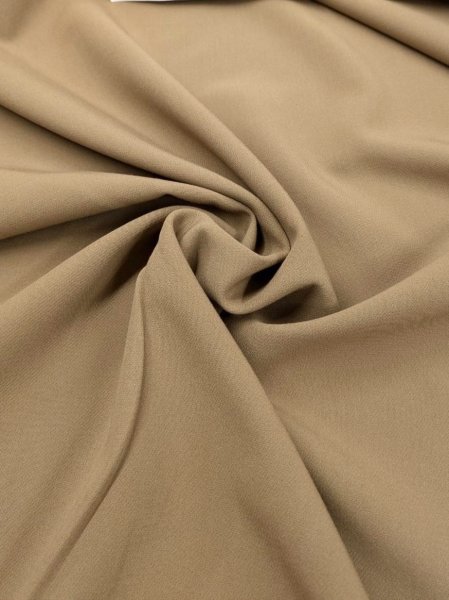 画像6: 生地:ダブルクロス2WAYポリエステルストレッチ(モカベージュ) (6)