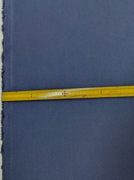 画像2: 生地:ダブルクロス2WAYポリエステルストレッチ(インクブルー) (2)