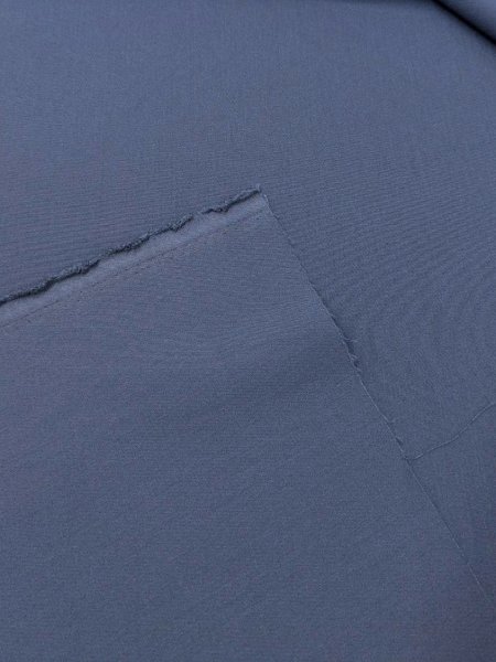 画像3: 生地:ダブルクロス2WAYポリエステルストレッチ(インクブルー) (3)