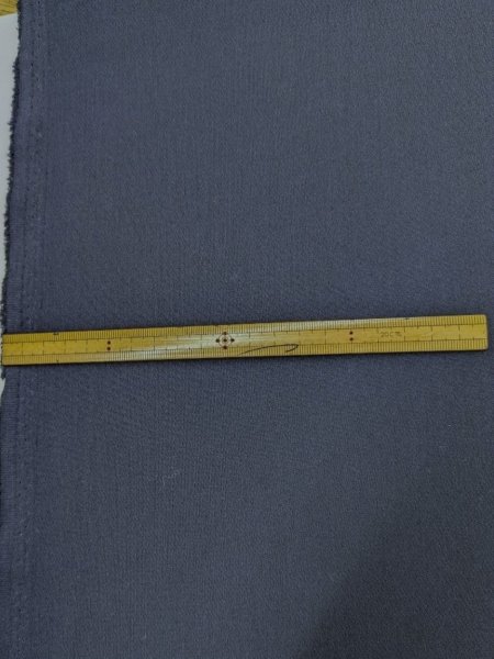 画像2: 生地:ダブルクロス2WAYポリエステルストレッチ(ネイビー) (2)