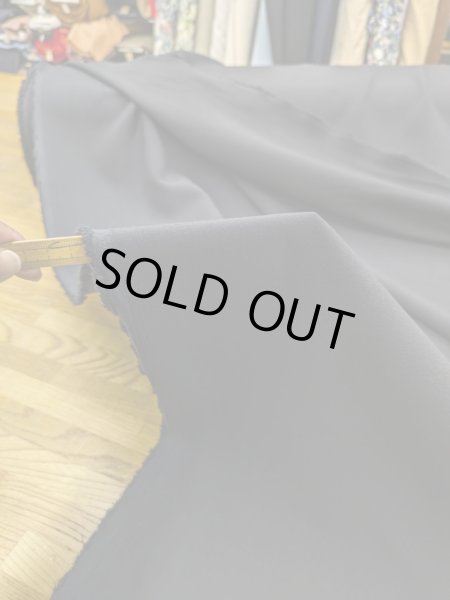 画像5: 生地:ダブルクロス2WAYポリエステルストレッチ(ブラック) (5)