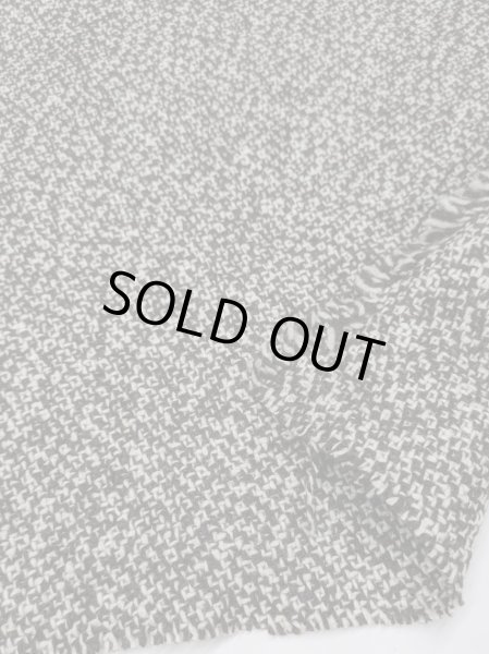 画像4: 生地:杢糸ウールツイード(茶/白) (4)