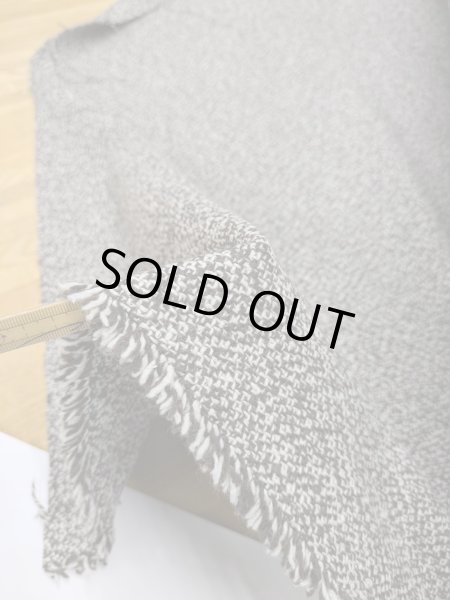 画像6: 生地:杢糸ウールツイード(茶/白) (6)