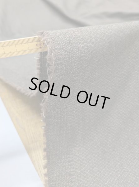 画像4: 生地:鹿の子模様ウール(茶/黒) (4)