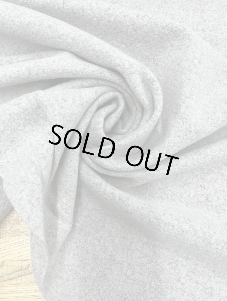 画像6: 生地:ぽこぽこ圧縮ウール(グレージュ) (6)