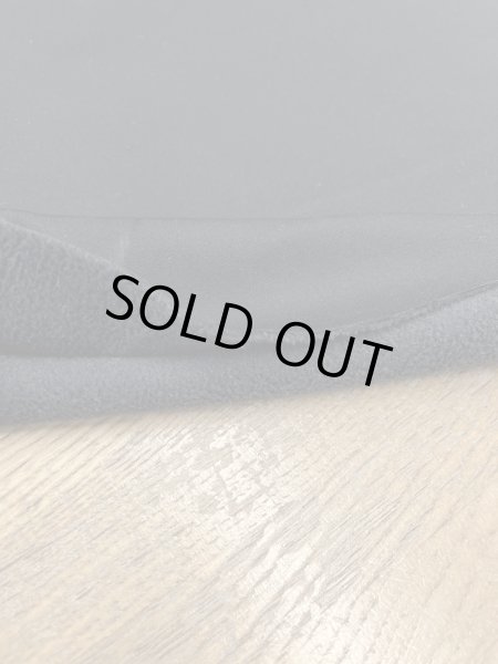 画像4: 生地:ポリ100%スエード調フリース(墨黒) (4)