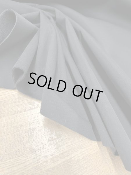 画像5: 生地:ポリ100%スエード調フリース(墨黒) (5)