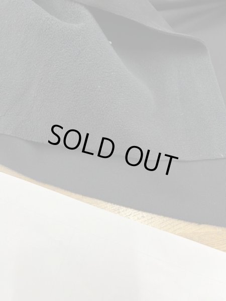 画像7: 生地:ポリ100%スエード調フリース(墨黒) (7)