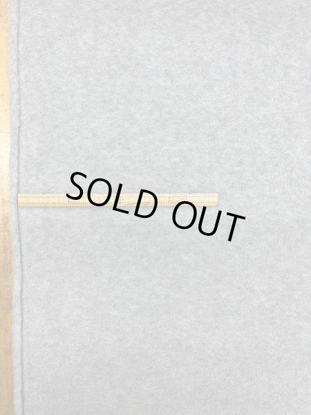 画像1: 生地：ポリエステル両面フリース（ライトグレー） (1)