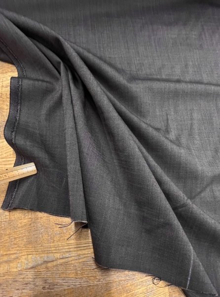 画像5: 生地:やや薄手ウールストレッチ(茶) (5)