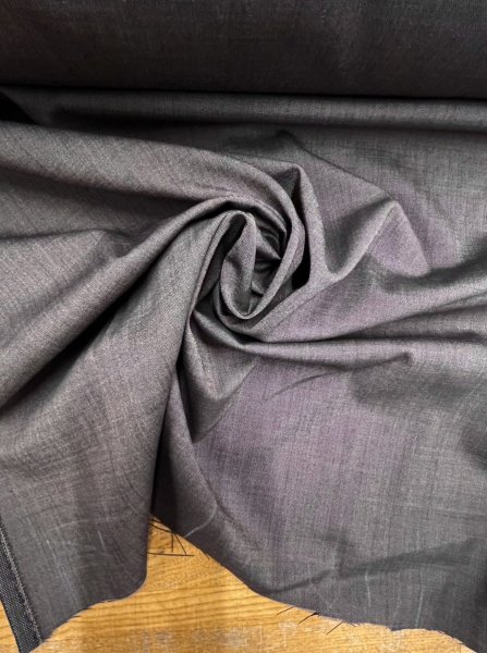 画像6: 生地:やや薄手ウールストレッチ(茶) (6)