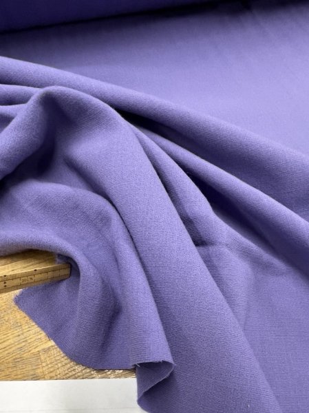 画像5: 生地:ウールコート地無地(薄紫) (5)