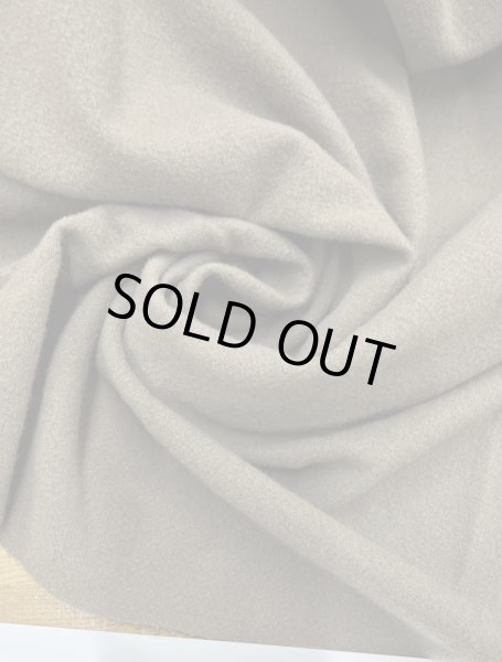 画像7: 生地:ソフトウール微起毛無地(杢ベージュ) (7)